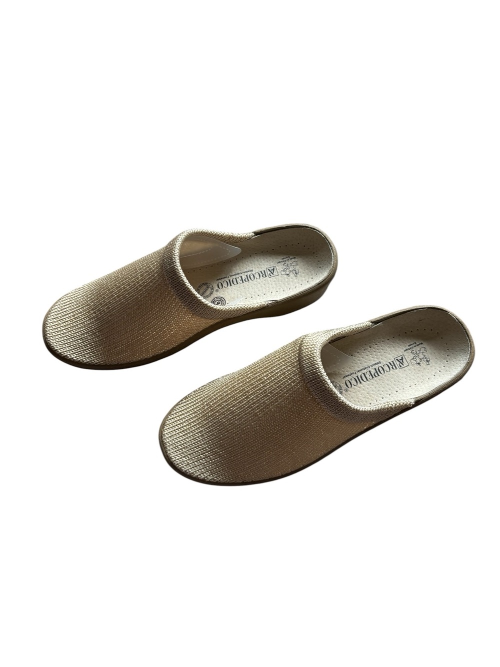 A'rcopedico Arcopedico Women's creamKnit Lightweight Mules Clogs 39 us 8.5